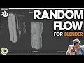 RANDOM FLOW for Blender Panels Piping Random Extrusions and More