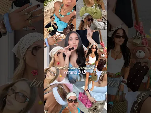 Tendencias en accesorios/bolsos para verano 2026 ☀️💕👜 #tendenciasverano