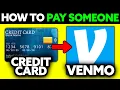 How To Pay Someone on Venmo With Credit Card 2025 - Step by Step