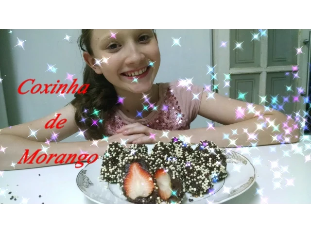 COXINHA DE MORANGO COXINHA STRAWBERRY