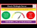 WebLogic Server Troubleshooting Memory and CPU Utilization Mystery off 100 CPU Utilization Part 14