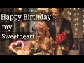 Lagu Happy Birthday wishes for gf / wife  / Birthday wishes with lovely song status 💕💕 /Someone special