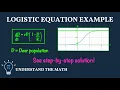 Logistic Growth Differential Equation Example Deer Population Model