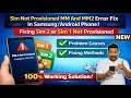 Sim Not Provisioned MM And MM2 Error Fix In Phone Sim 2 Or Sim 1 Not Provisioned