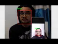 how to calculate Number of faces in a real time using OpenCV python