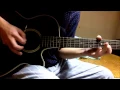 Lagu Naruto Shippuuden OP 4 - Closer guitar cover (overdub)