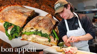 A Day Making NYC s Most Hyped Sandwiches On The Line Bon Appetit