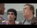 John Candy and Eugene Levy Shake Down a Gym Bro Armed and Dangerous 1986 Now Playing