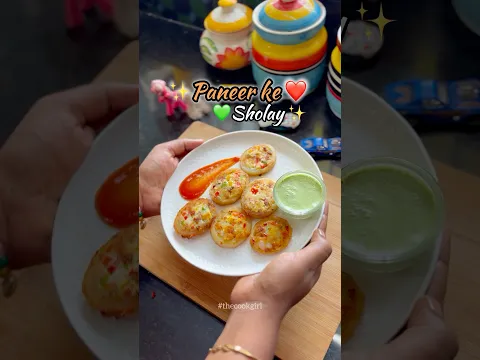 Paneer Ke Sholay ❤️🤩 #thecookgirl #paneerkesholay #paneer #easysnacks #snacksrecipe