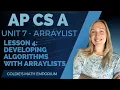 AP CSA - Unit 7 ArrayList