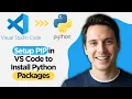How to Setup PIP in VS Code to Install Python Packages 2026 Step By Step Guide