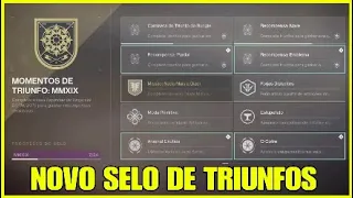 Download DESTINY 2 - COMO PEGAR O NOVO SELO DE TRIUNFOS MMXIX DOS MOMENTOS DE TRIUNFOS DE 2019 MP3