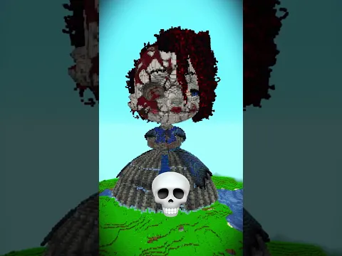 Poppy Playtime Build Battle Challenge 💀 #shorts #minecraft #minecraftbuilding