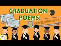 Graduation Poem for KIDS Perfect for friends parents teachers Read aloud ESL beginners