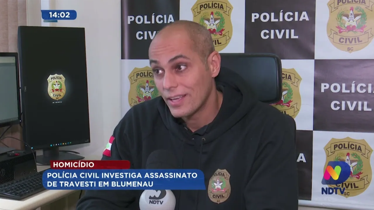 Homicídio: Polícia Civil investiga assassinato de travesti em Blumenau