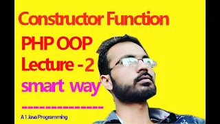 PHP OOP Constructor Function Tutorial in HINDI