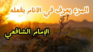 رائعة الإمام الشافعي رحمه الله المرء يعرف في الأنام بفعله كلام من ذهب دندنها