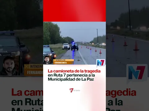 CAMIONETA MUNICIPAL INVOLUCRADA EN TRAGEDIA