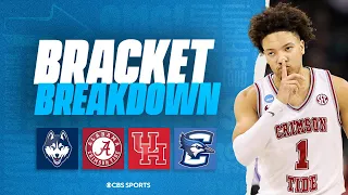 2024 NCAA Tournament Sportsline BRACKET SIMULATION FROM SWEET 16 I CBS Sports
