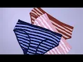 Download Lagu Sleek stripes, comfy vibes. The bikini panty your drawer’s been waiting for.💕