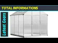 Outsunny 6 x 6 Walk-In Polycarbonate Greenhouse Best for Winter Plant Growth