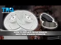 How to Replace Front Brakes 2003-2008 Subaru Forester