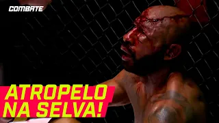 MEDEIROS PASSA O CARRO EM MISTOCA E FICA COM TÍTULO DO JUNGLE | MELHORES MOMENTOS | Combate.globo