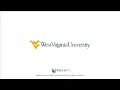 West Virginia University WVU - College Campus Fly Over Tour