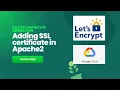 Creating HTTPS by using Lets encrypt on Debian Apache2 in GCP
