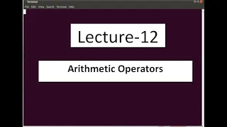 Arithmetic operators in shell Scripting