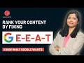 What is Google EEAT Algorithm Secret to Dominating Search Results