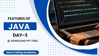 Features of Java in Telugu Java Features Explained Java Tutorial for Beginners Episode 3