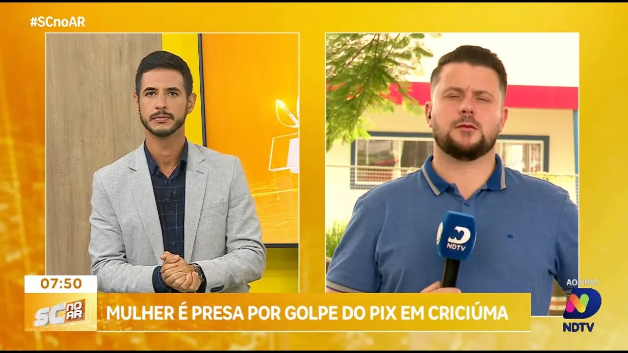 Mulher é presa por aplicar golpe do PIX em Criciúma