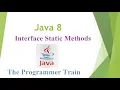 Interface Static Methods in java 9 Java 8 Lecture 5 Interview Questions and answers