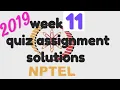 NPTEL Joy of computing using Python WEEK 11 QUIZ SOLUTIONS