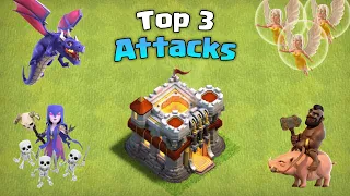 Top 3 Best TH11 Attack Strategies 2025 Best Town Hall 13 War Attacks for 3-Stars