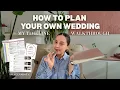 How to Plan a Wedding Without a Planner DIY Wedding Planning Wedding Day Timeline