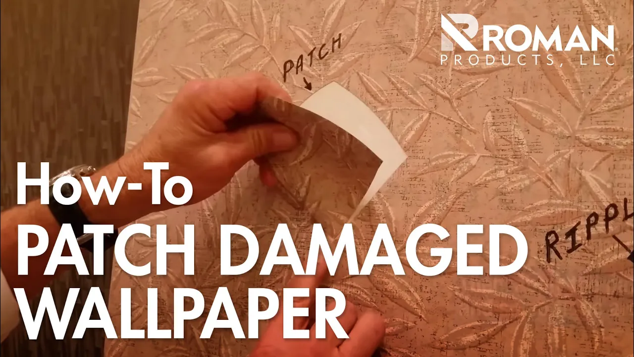 How to Patch Wallpaper | ROMAN Products