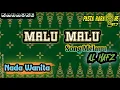 Download Lagu AL HAFZH - Malu Malu || Karaoke || Nada Wanita || Pasta Music || KPM