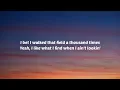 Tucker Wetmore - When I Ain't Lookin' (Lyrics)