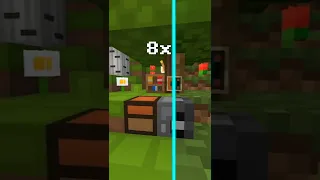 ماين كرافت لكن كل ثانية تزيد واقعية اللعبة Shorts 