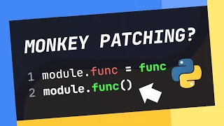 THIS Feels Incredibly WRONG In Python They Call It Monkey Patching