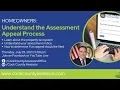 Understand the Assessment Appeal Process