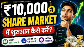 ₹10,000 से Share Market में शुरुआत कैसे करें? | Beginners Complete Guide