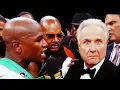 FLOYD MAYWEATHER FINALLY GETS REVENGE ON LARRY MERCHANT