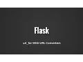 How to Use the url - for Function in Flask With URL Converters