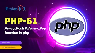 Array Push Array Pop function in php