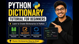 Python Dictionary Tutorial for Beginners Create Dictionaries Using zip update Loops