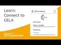 How do I connect CELA to EasyReader - EasyReader App Tutorial