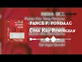 Pance f. Pondaag - Coba Kau Renungkan